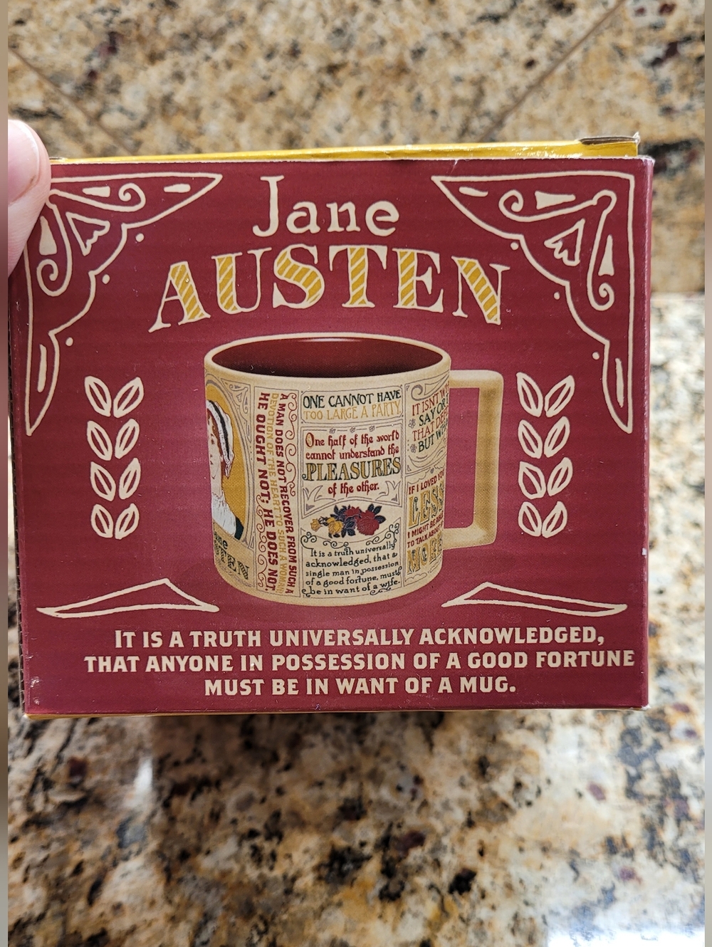 NIB | Jane Austen Literary Quotes Mug